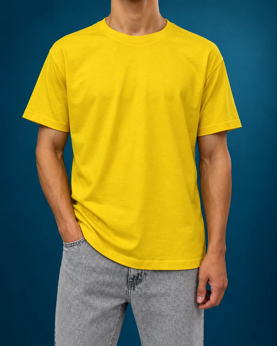 Camiseta amarela — Frente · foto 06