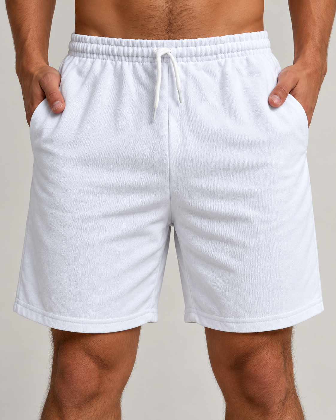 Bermuda de moletom Cicarone — frente